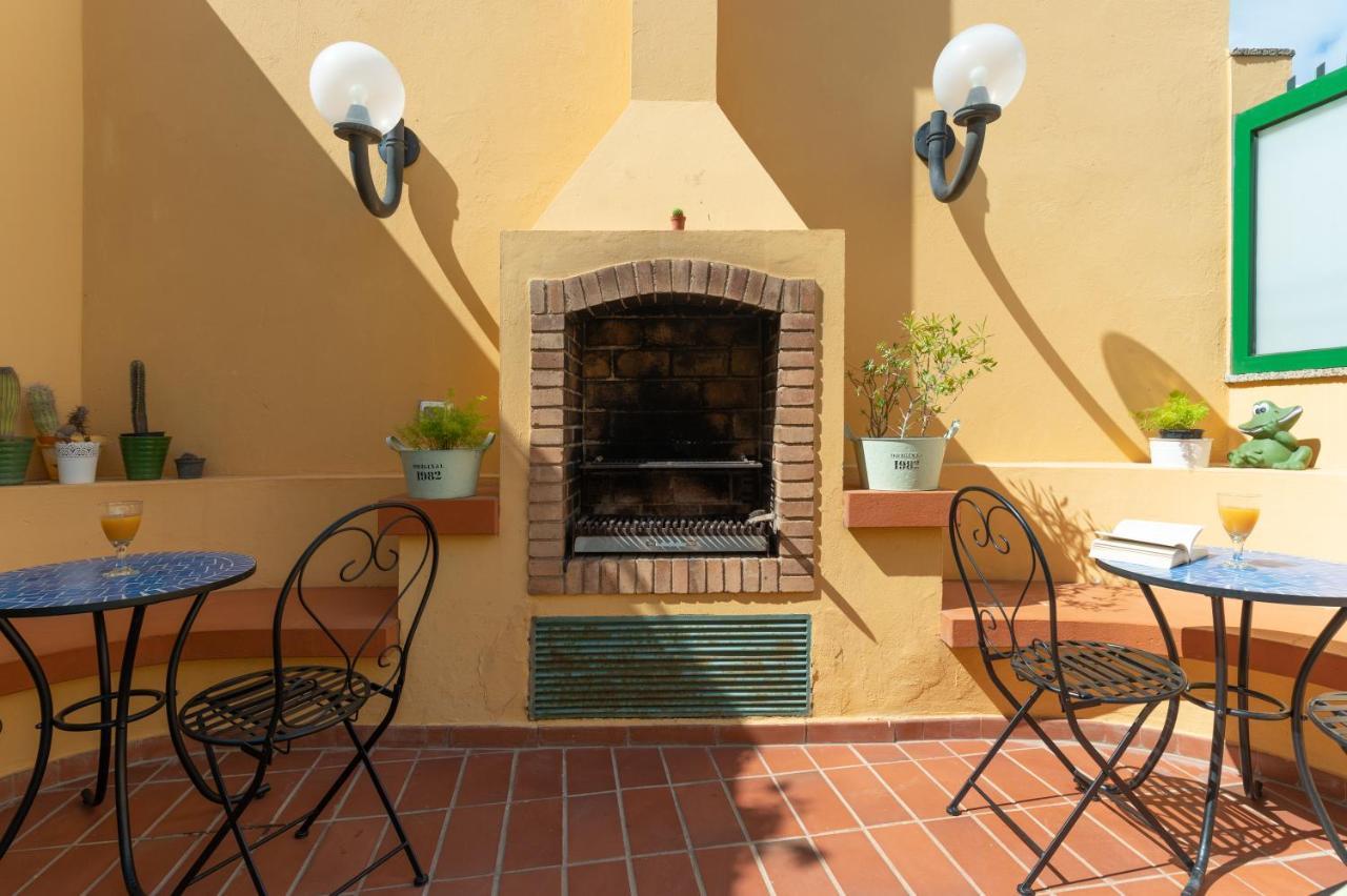 The Yellow House - Solarium - Climatized Pool Gáldar 外观 照片