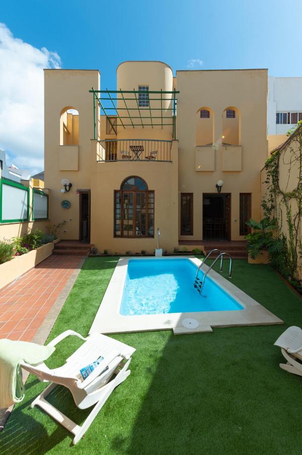 The Yellow House - Solarium - Climatized Pool Gáldar 外观 照片